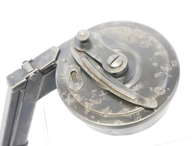 Lot Artillery Luger 32 round snail drum, numbered...