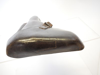 Lot WWI Luger PO8 Luger holster, dated 1911 and...