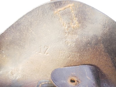 Lot WWI Luger PO8 Luger holster, dated 1911 and...