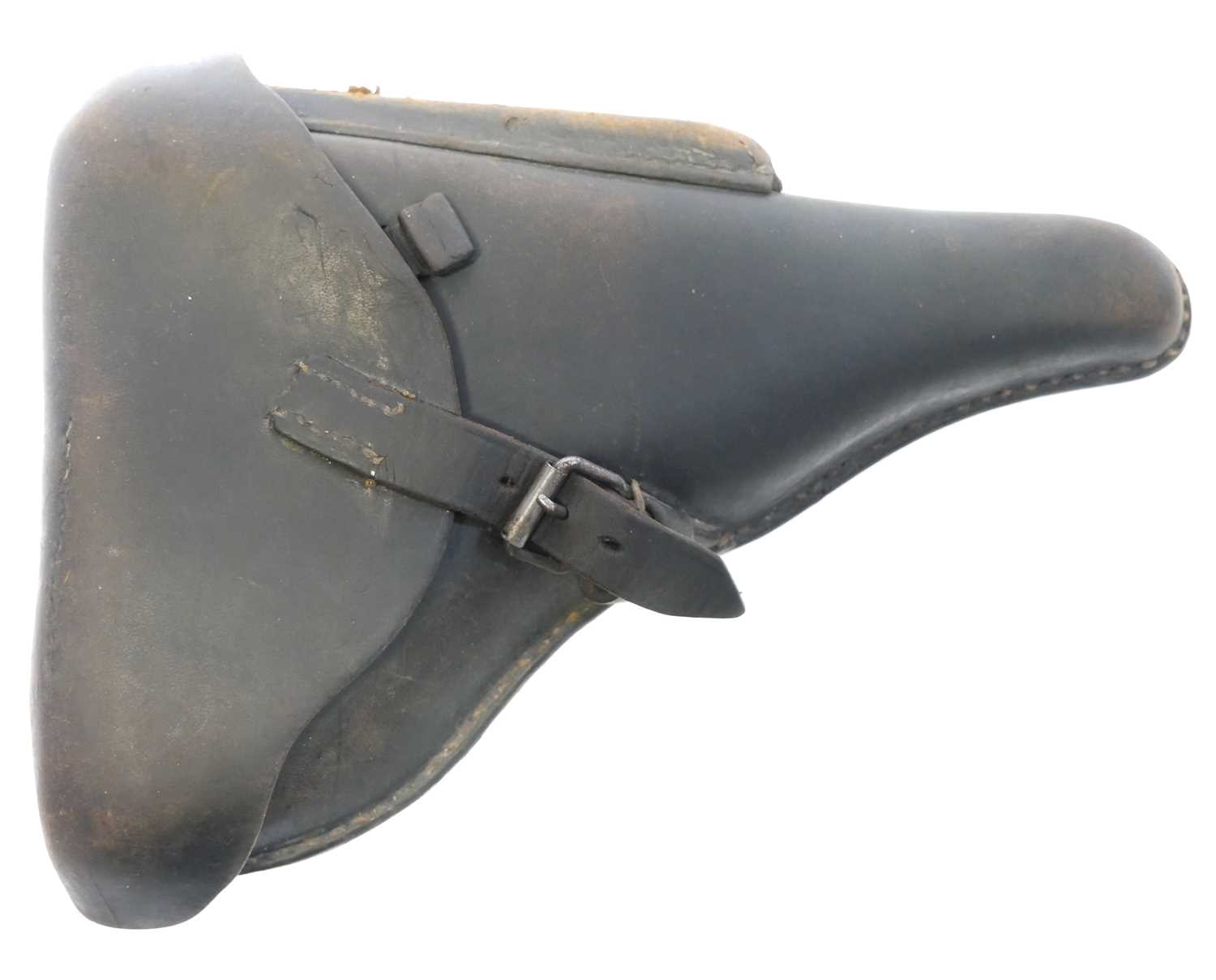 Lot WWII Luger PO8 Luger holster and magazine,...