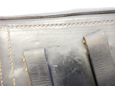 Lot WWII Luger PO8 Luger holster and magazine,...