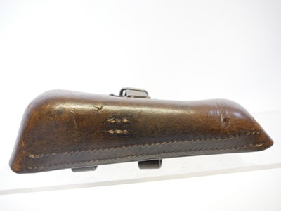 Lot WWII Walther P38 holster and spare magazine,...