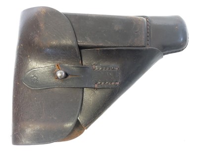 Lot German WWII Sauer 38h holster, Waffenamt...