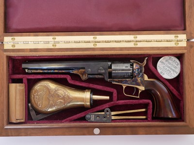 Lot Cased Uberti miniature 1851 Navy, serial...