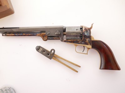 Lot Cased Uberti miniature 1851 Navy, serial...