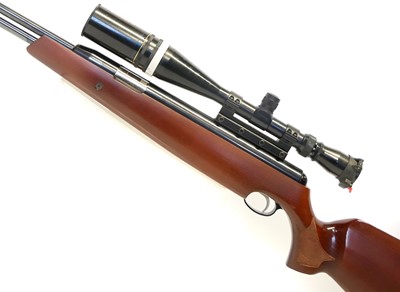 Lot 218 - Left hand stocked Air Arms TX200 .22 air rifle,...