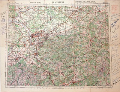 Lot Two Dambusters and RAF bomber crew signed...