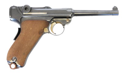 Lot 99 - Deactivated Swiss 7.65mm Luger model 1905 semi...