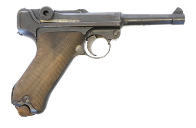 Lot 102 - Deactivated 9mm Luger P08 semi automatic...