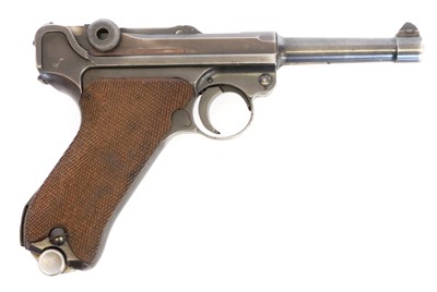 Lot 103 - Deactivated WWII 9mm Luger semi automatic...