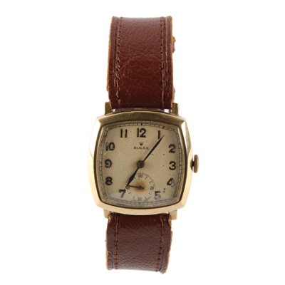 Lot 257 - A gents 9ct gold Rolex Super Balance Circa 1937