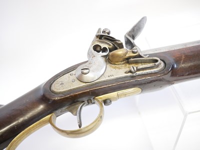 Lot Austrian Rifled Musket, retro converted back...