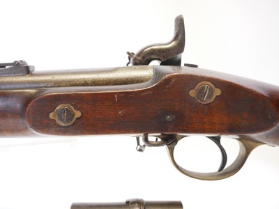 Lot London Armoury Company .577 percussion muzzle...