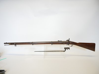 Lot London Armoury Company .577 percussion muzzle...