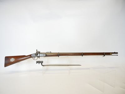 Lot London Armoury Company .577 percussion muzzle...