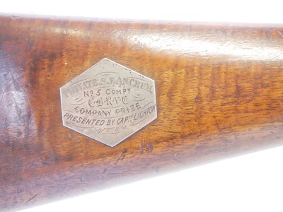 Lot London Armoury Company .577 percussion muzzle...