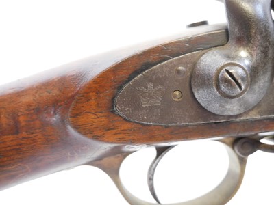 Lot London Armoury Company .577 percussion muzzle...