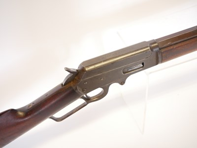 Lot Marlin model 1893 .32-40 lever action rifle,...