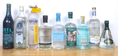 Lot 115 - An 18 bottle collection of Fine, Unique, Rare and Unusual Specialist Gins