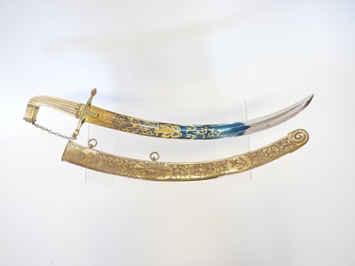 Lot British Naval dirk by Osborn and Gunby...