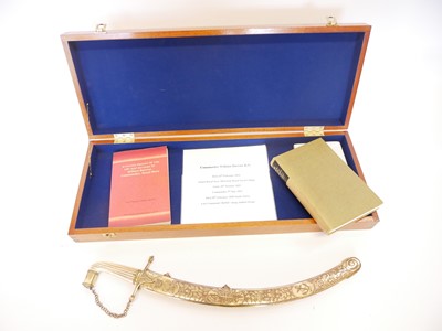 Lot British Naval dirk by Osborn and Gunby...