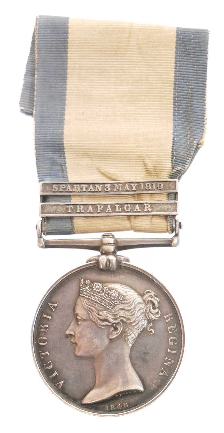 Lot Naval General Service medal 1793-1840 for...