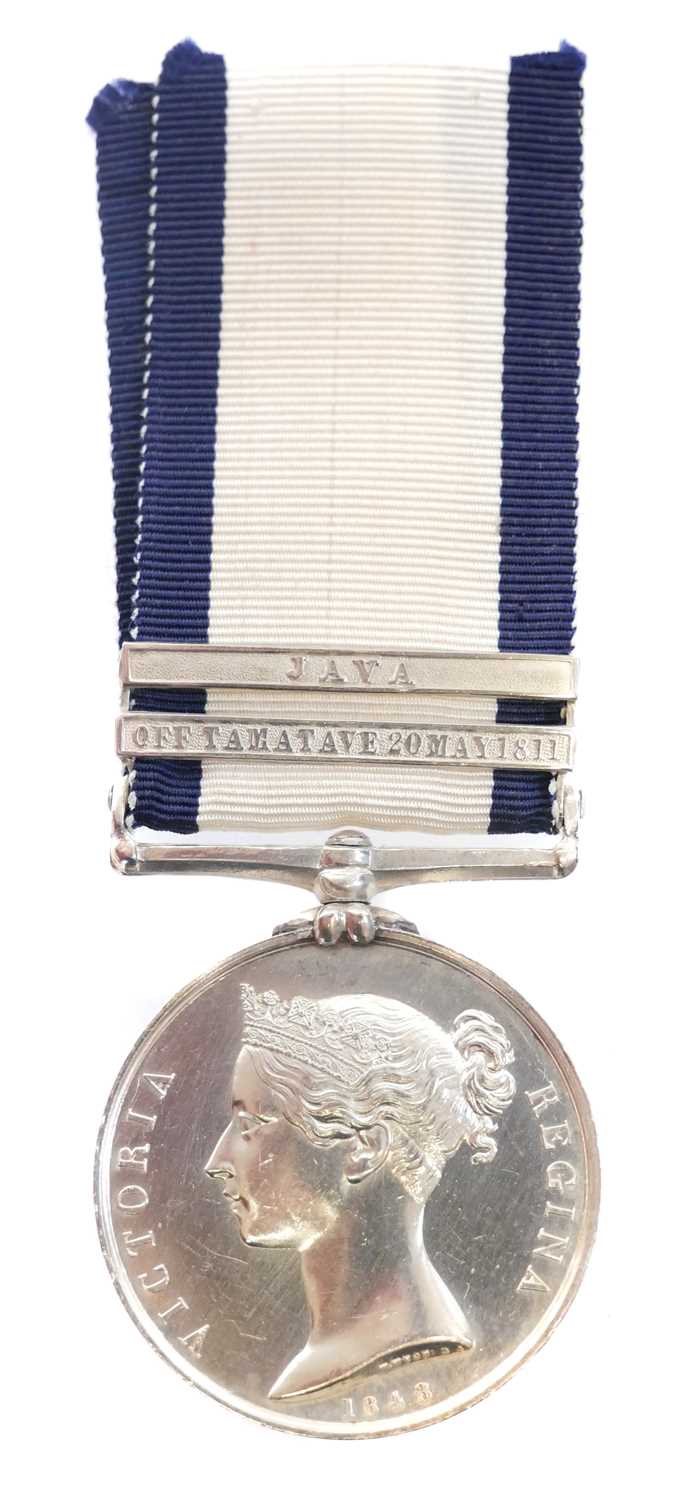 Lot Naval General Service medal 1793-1840 for...
