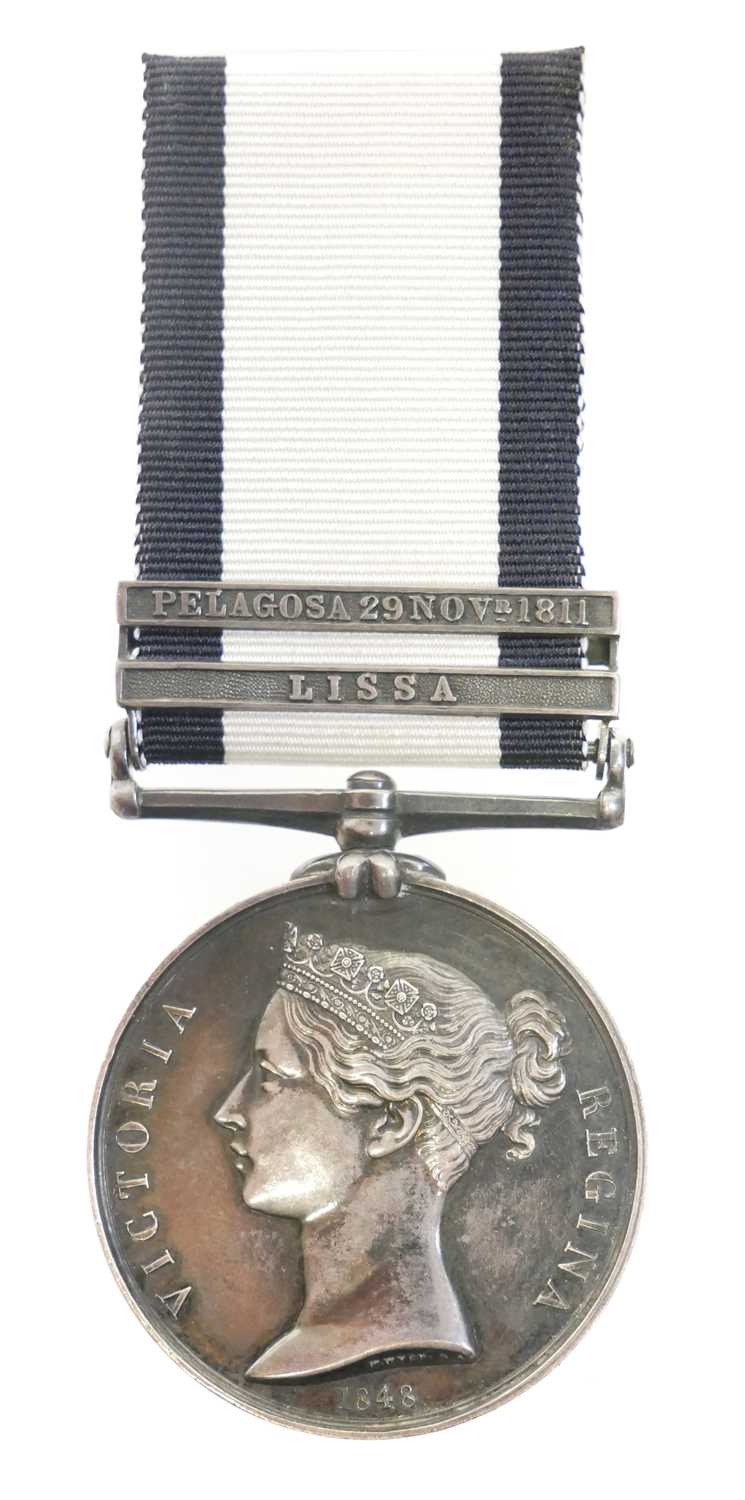 Lot Superb well-documented Naval General Service...