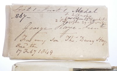 Lot Superb well-documented Naval General Service...