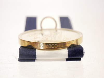 Lot Battle of Trafalgar Bicentenary gilded silver...