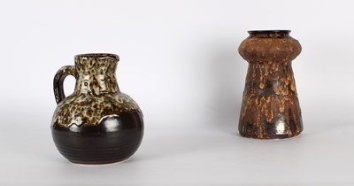 Lot 59 - Tall Fat Lava 'Shape 814' Vase by Kurt Tschörner (Attributed) for Ruscha Keramik, West Germany