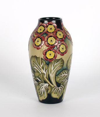 Lot A Moorcroft Collector's Club Trial "Auricula Garden" Vase