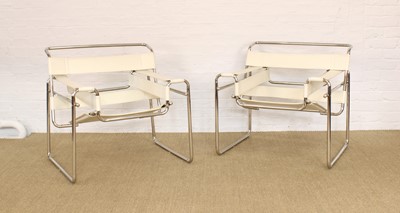 Lot 218 - Pair of "Wassily" Lounge Chairs
