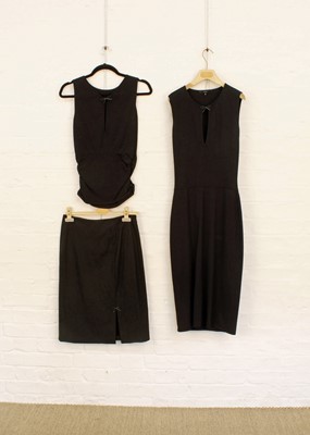 Lot 295 - Gucci Black Bow Dress and Co-ord
