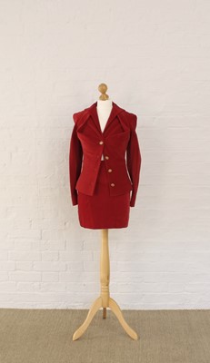 Lot 291 - Vintage Vivienne Westwood Velvet Set and Top