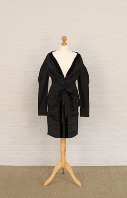 Lot 294 - Vintage YSL Black Co-ord.