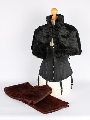 Lot 313 - Corset and Fur Collection.