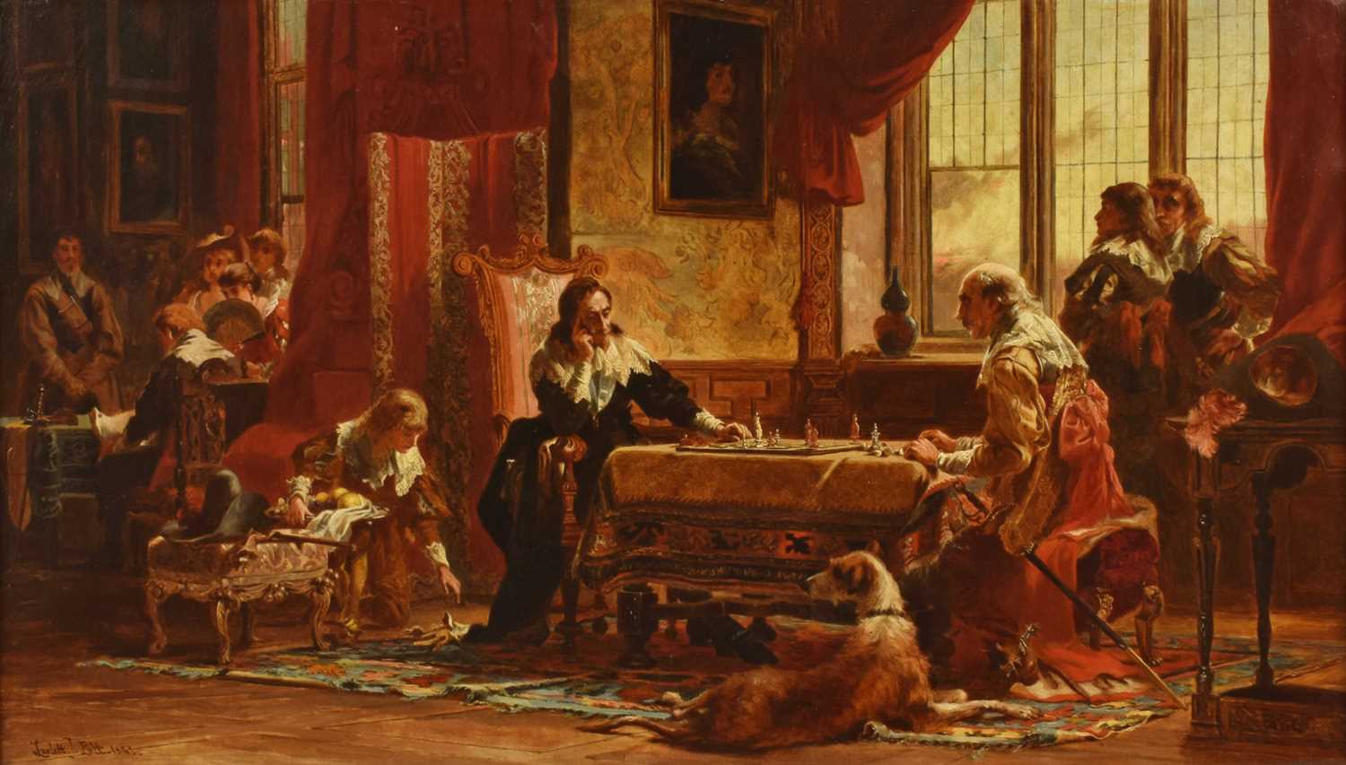 Lot Laslett John Pott R.B.A. (British 1837-1898)