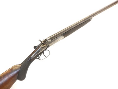 Lot Belgian .410 side by side hammer gun, serial...