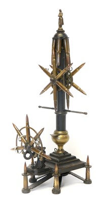 Lot French or German WWI era trench art alter...