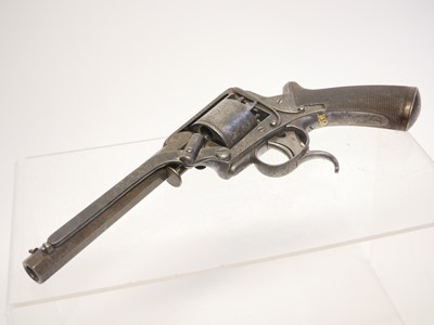 Lot Engraved .54 bore Tranter percussion revolver,...