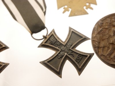 Lot Two German WWI Iron Crosses and a 1914-1918...