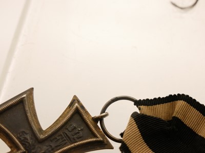 Lot Two German WWI Iron Crosses and a 1914-1918...