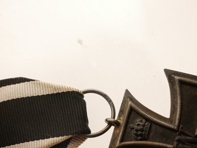 Lot Two German WWI Iron Crosses and a 1914-1918...