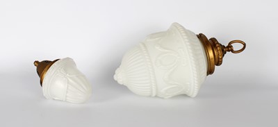 Lot Two Late 19th/Early 20th Century 'Neo-Classical Revival' Glass Ceiling Lights