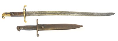 Lot Norwegian 1859 bayonet, for the Kammerlader...