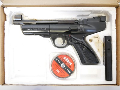 Lot Webley Hurricane .177 air pistol, 7.5inch...