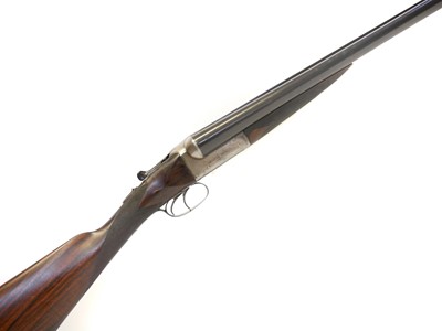 Lot William Ford 10 bore side by side shotgun,...