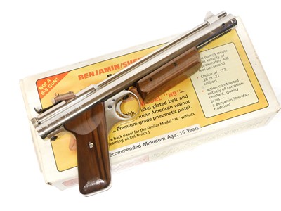Lot Benjamin Sheridan 5mm 20 cal air pistol,...