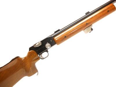 Lot BSA International .22 Martini action rifle,...